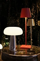 Poldina Pro Micro Metallic Rechargeable LED Portable Table Lamp