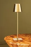 Poldina Pro Micro Gold Rechargeable LED Portable Table Lamp