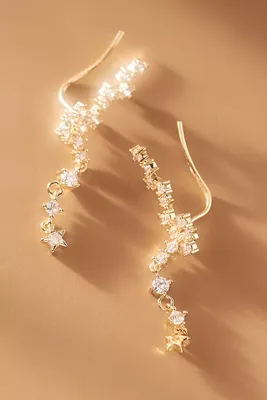 Serefina Laney Gold Crawler Earrings