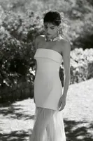 Rebecca Vallance Cyndi Strapless Gown