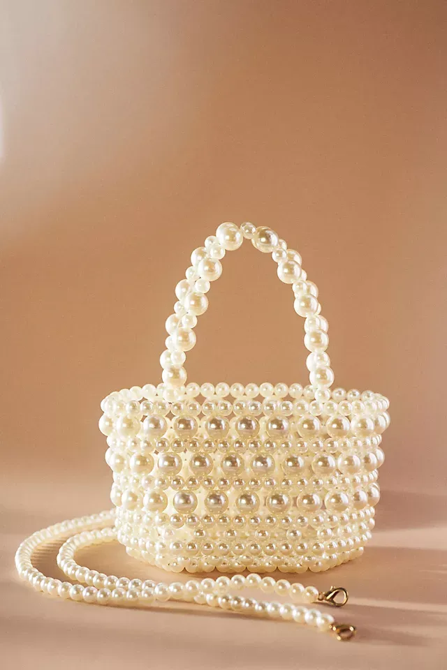 Zhuu Oval Beaded Bag