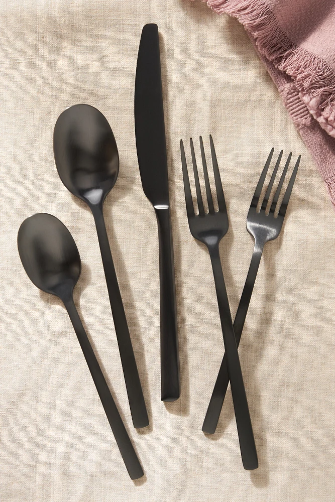 Beacon Satin Flatware 20-Piece Place Setting