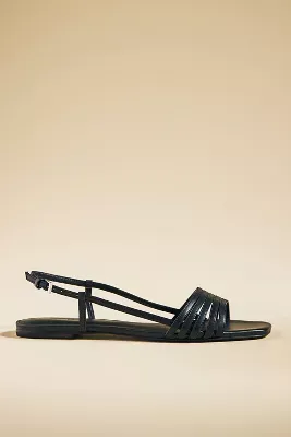 Reformation Millie Lattice Flat Sandals