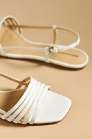Reformation Millie Lattice Flat Sandals