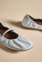 Reformation Buffy Ruched Ballet Flats