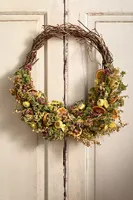 Right Side Hand Meadowlark Wreath