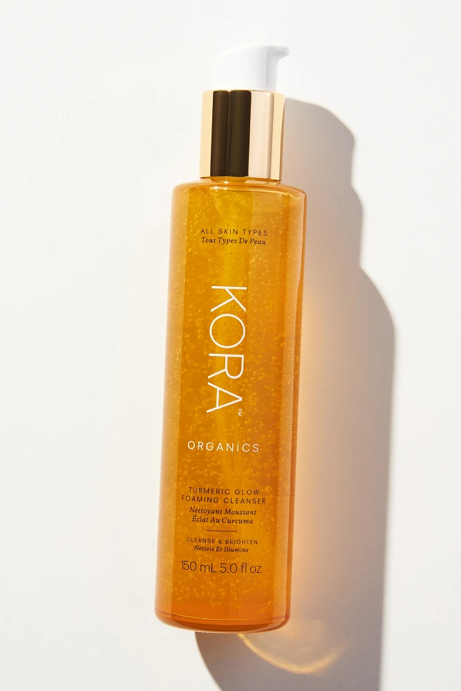 KORA Organics Turmeric Glow Foaming Cleanser