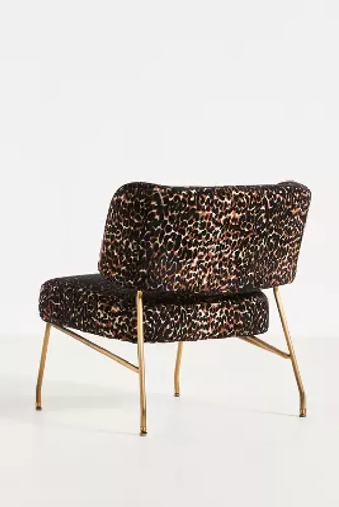 Frannie Leopard Chair