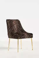 Woven Leopard Elowen Dining Chair