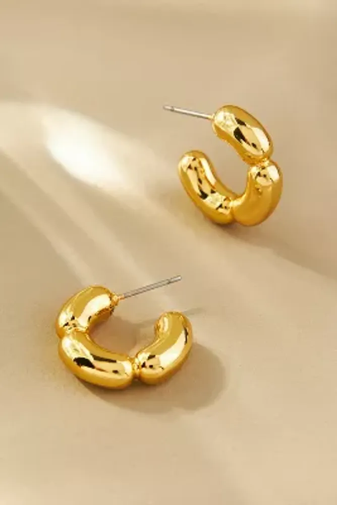 Nouveaux Puff Earrings Gold