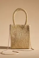 Beaded North South Bag