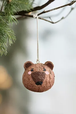 Beary Cute Recycled Cotton Ornament