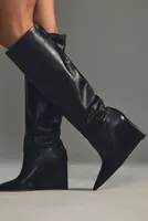 The Cassia Wedge Tall Boots