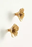 Hibiscus Knobs, Set of 2