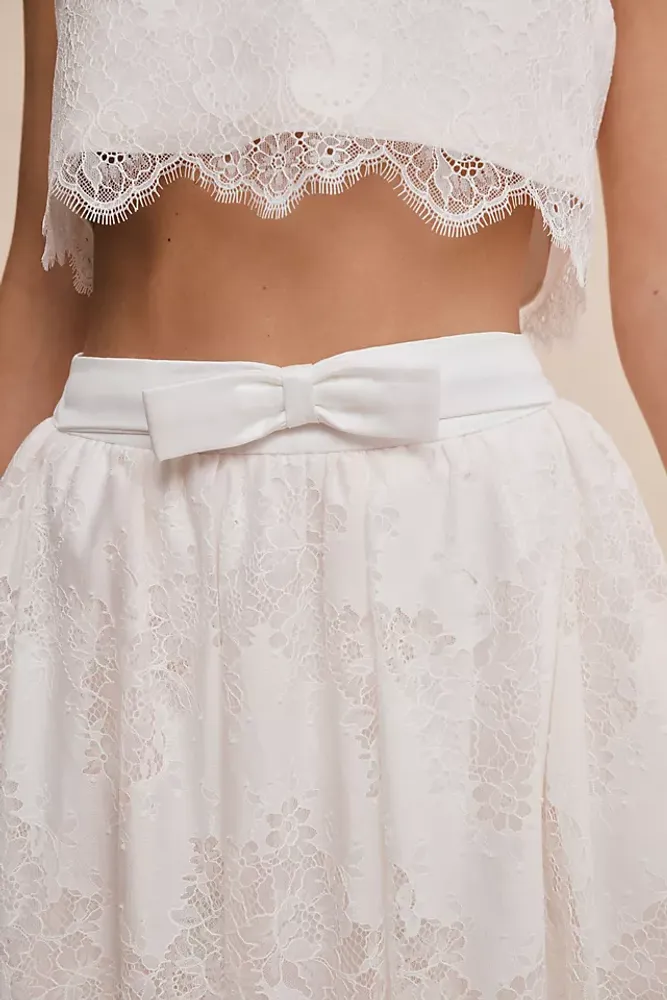 BHLDN Bella Lace Bridal Ball Skirt