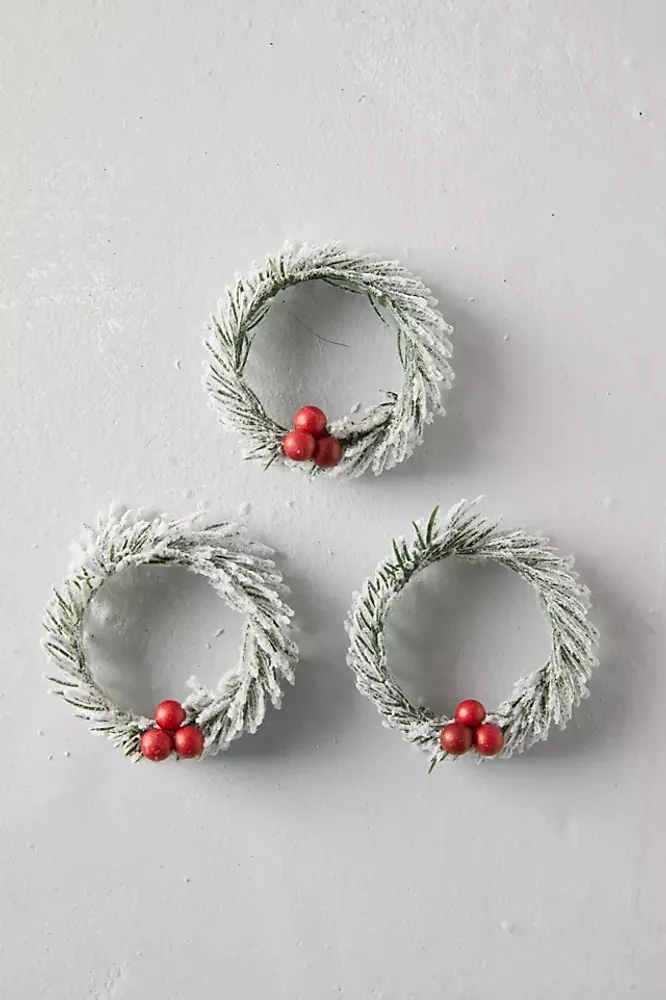 Concordville Mini Wreaths, Set of 3
