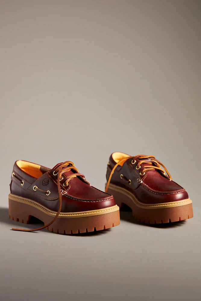 Timberland Stone Street Platform Boat Shoes