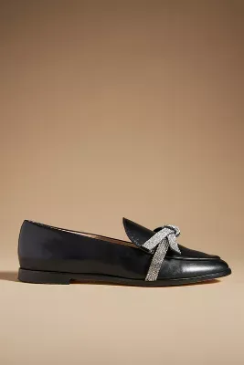 Guilhermina Crystal-Bow Loafers