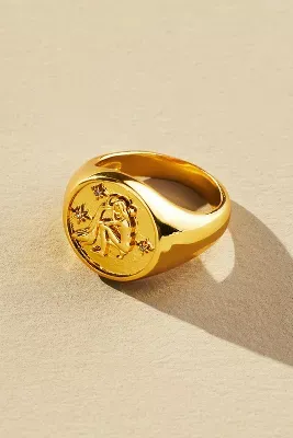 Zodiac Signet Ring