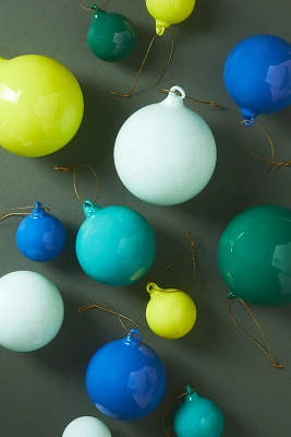 Opaque Ball Ornaments Set