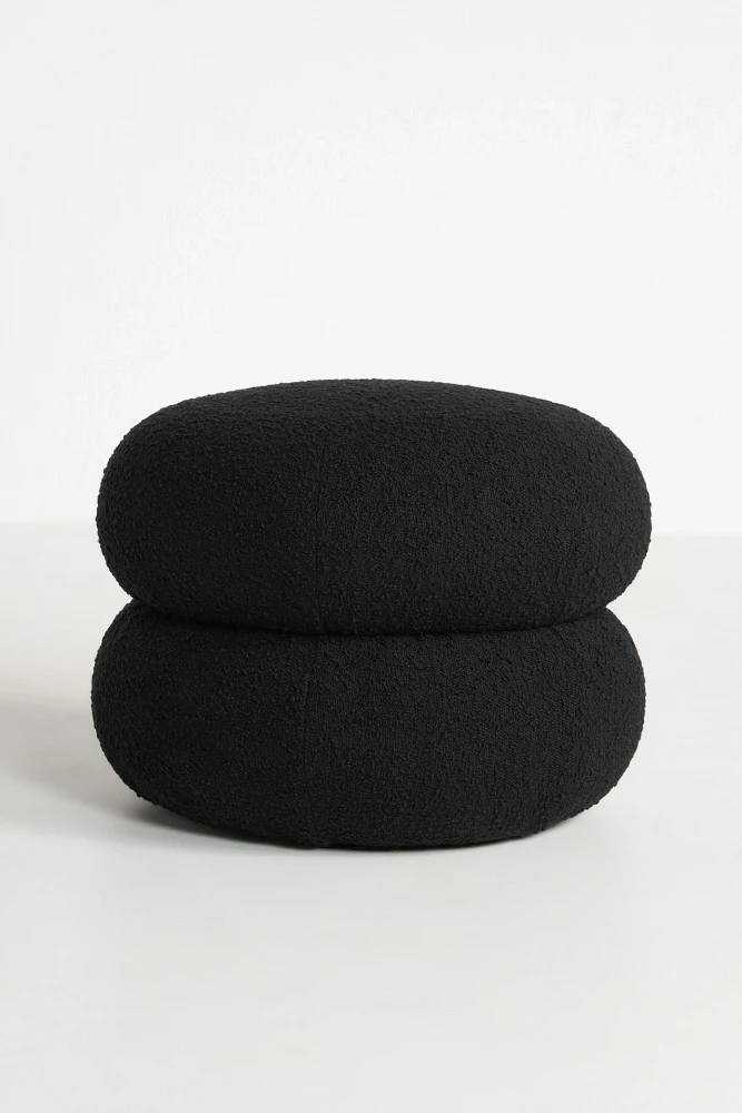 Muntz Bouclé Ottoman