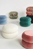 Muntz Bouclé Ottoman