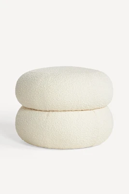 Muntz Bouclé Ottoman