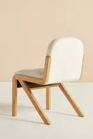 Bouclé Rani Armless Dining Chair