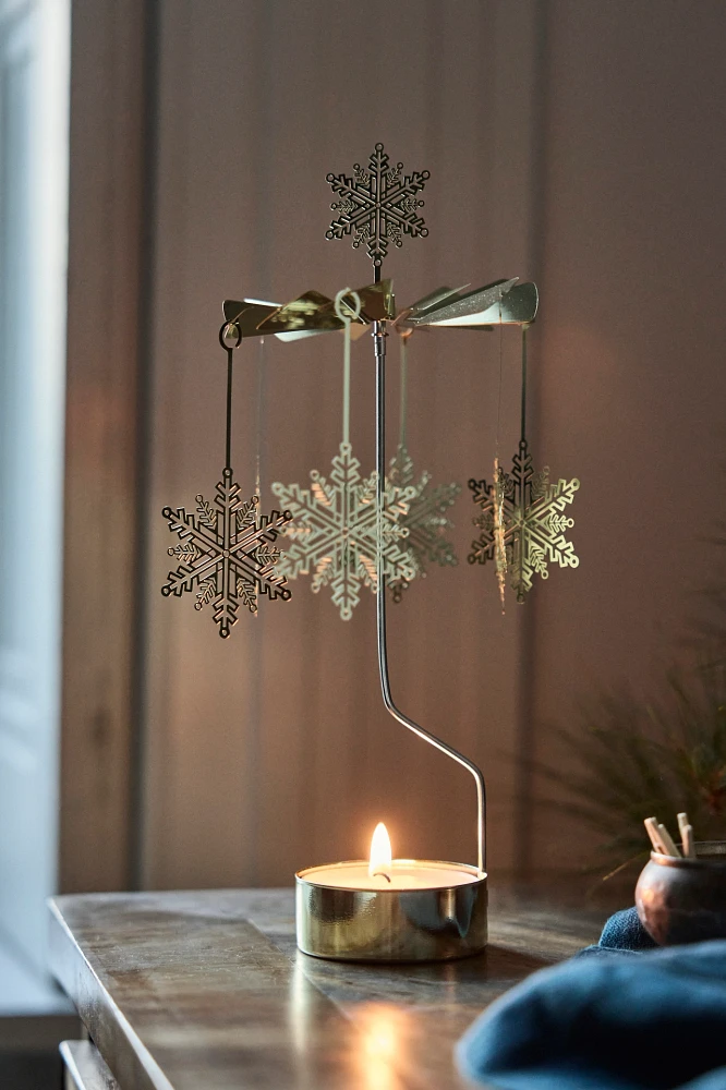 Starry Rotary Candle