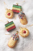 Italian Cookies Ornaments, Set of 6