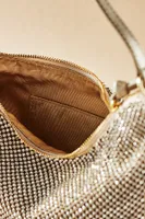 Loeffler Randall Cam Gold Diamanté Baguette Bag