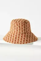 By Anthropologie Floral Bucket Hat