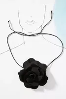 Rosette Wrap Necklace