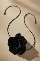 Rosette Wrap Necklace