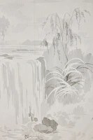 Waterfall Linen Mural