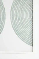 Concentric Deco Diptych Wall Art