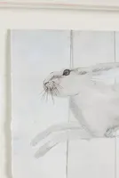 Snow Rabbit Wall Art
