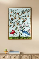 Bird and Branch Chinois Wall Art