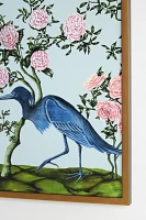 Bird and Branch Chinois Wall Art