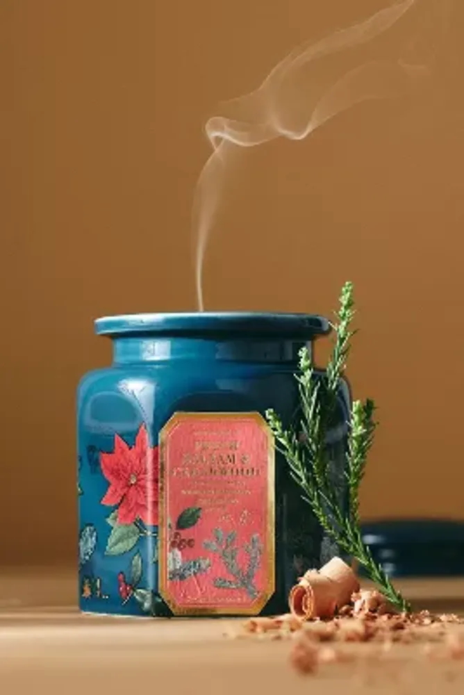 Home Fragrance Potpourri Jar, Cedar & Cardamom