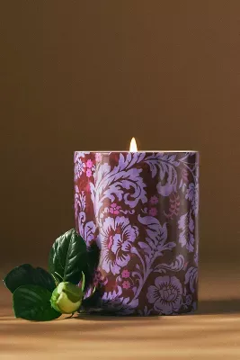 Liza Floral Night Gardenia Ceramic Candle