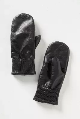 Leather Mittens