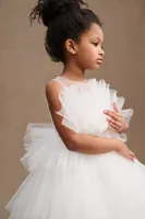 Princess Daliana Leah Tulle Flower Girl Dress