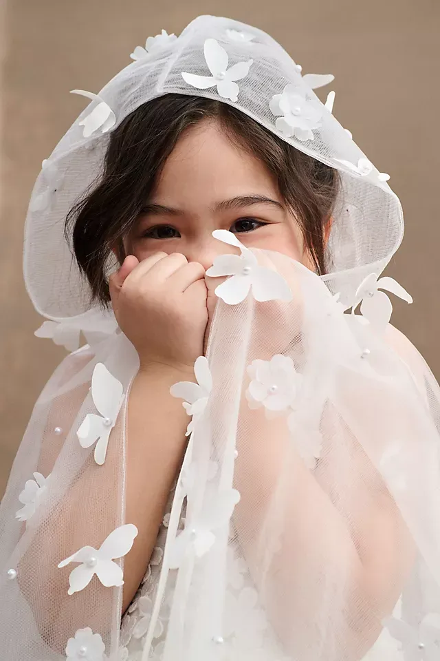 Princess Daliana Leah Tulle Flower Girl Dress