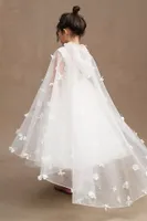 Princess Daliana Leah Tulle Flower Girl Dress