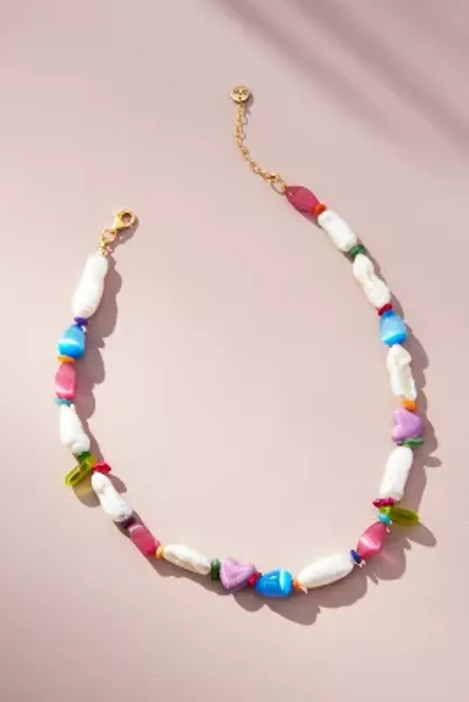 Maison Irem Lilly Pearl Necklace