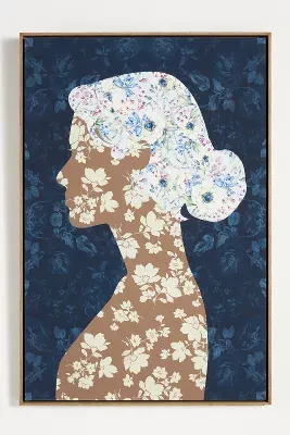 Floral Silhouette Wall Art