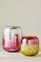 Metallic Ombre Fresh Lavender Balsam Glass Candle