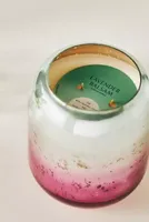 Metallic Ombre Fresh Lavender Balsam Glass Candle