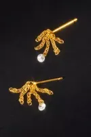 Mini Crystal Fringe Earrings
